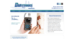Desktop Screenshot of danatronics.com